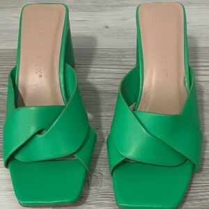 Primark Vibrant Green Sandals with Heels